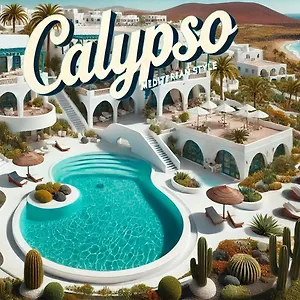 Calypso, Completo Con Vistas Al Mar Y A La Piscina En Apartment